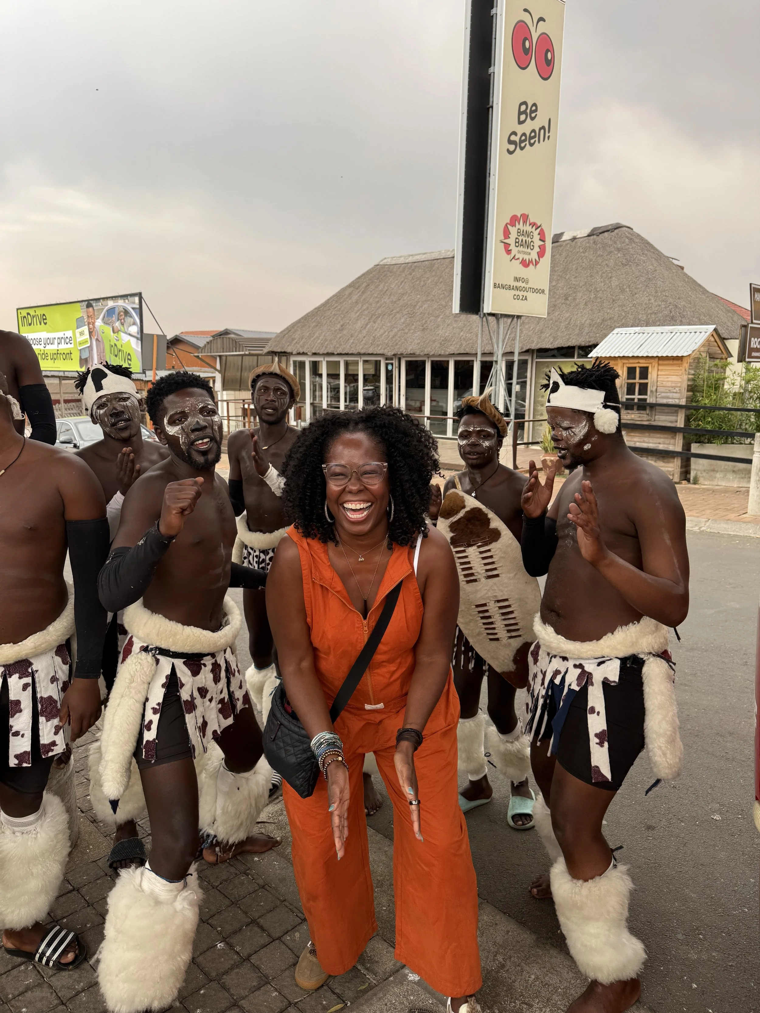 Dancing in Soweto
