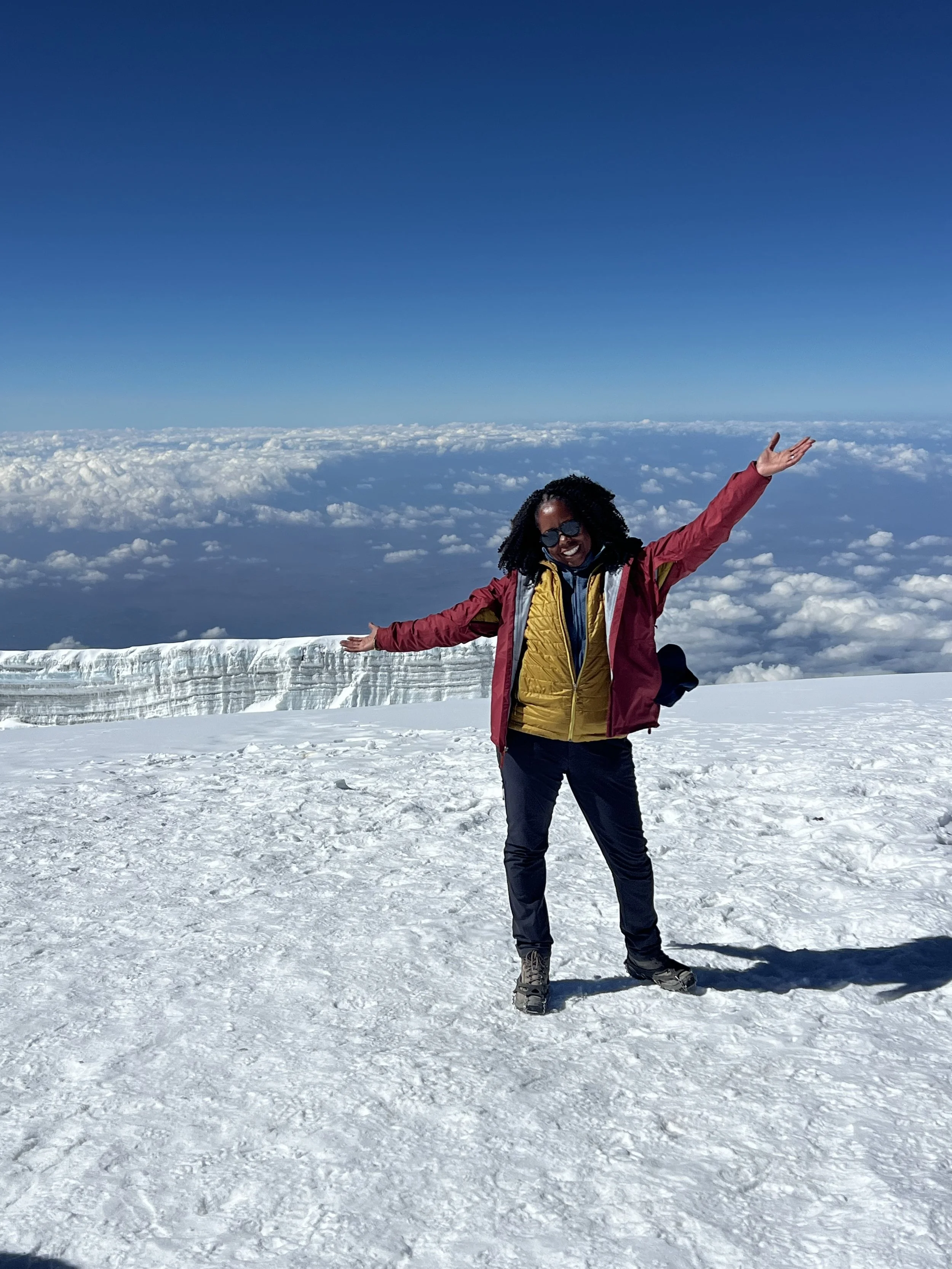 Kilimanjaro Summit Glacier