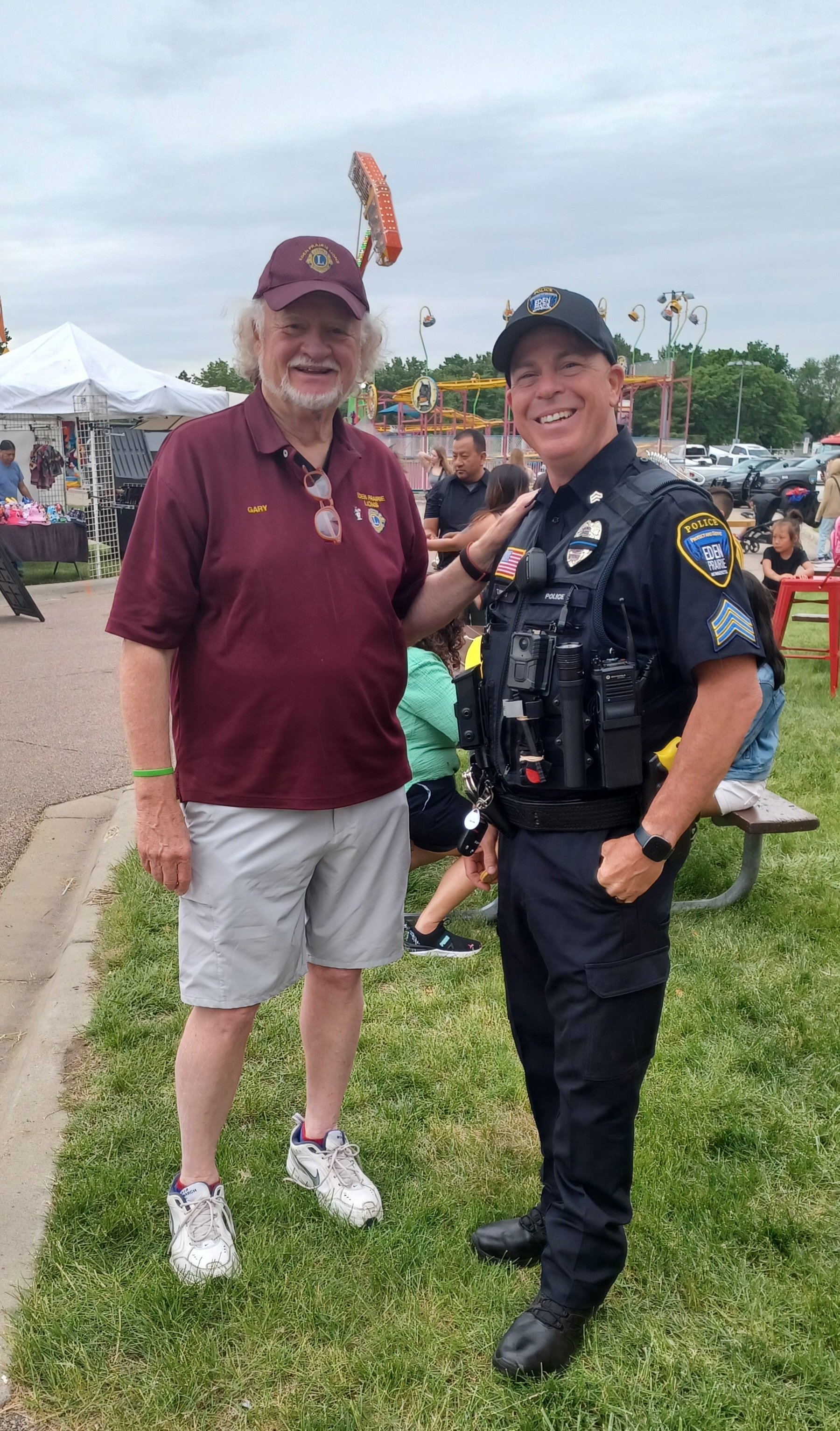 Gary and Police Officer Schooner Days.jpg