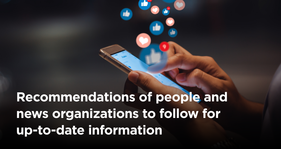Social Media Accounts To Follow