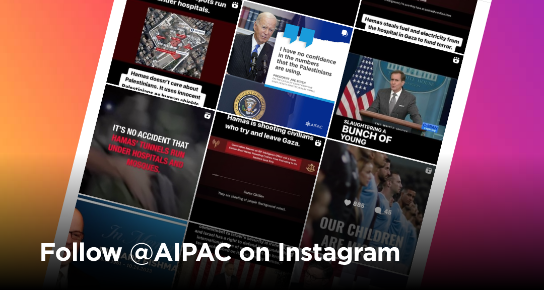 AIPAC Instagram