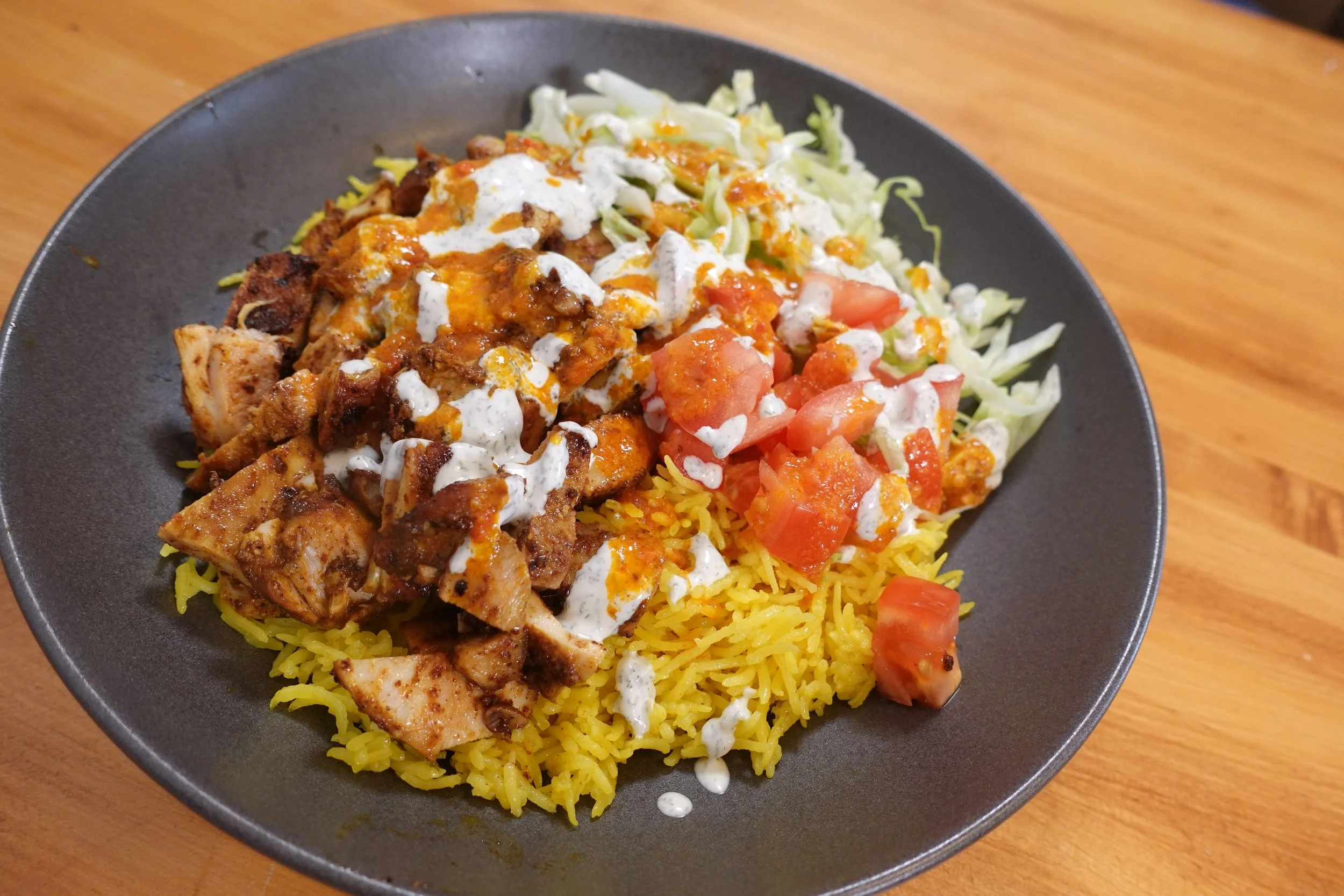 Halal Cart Chicken & Rice — recipes by cheffinwithzach