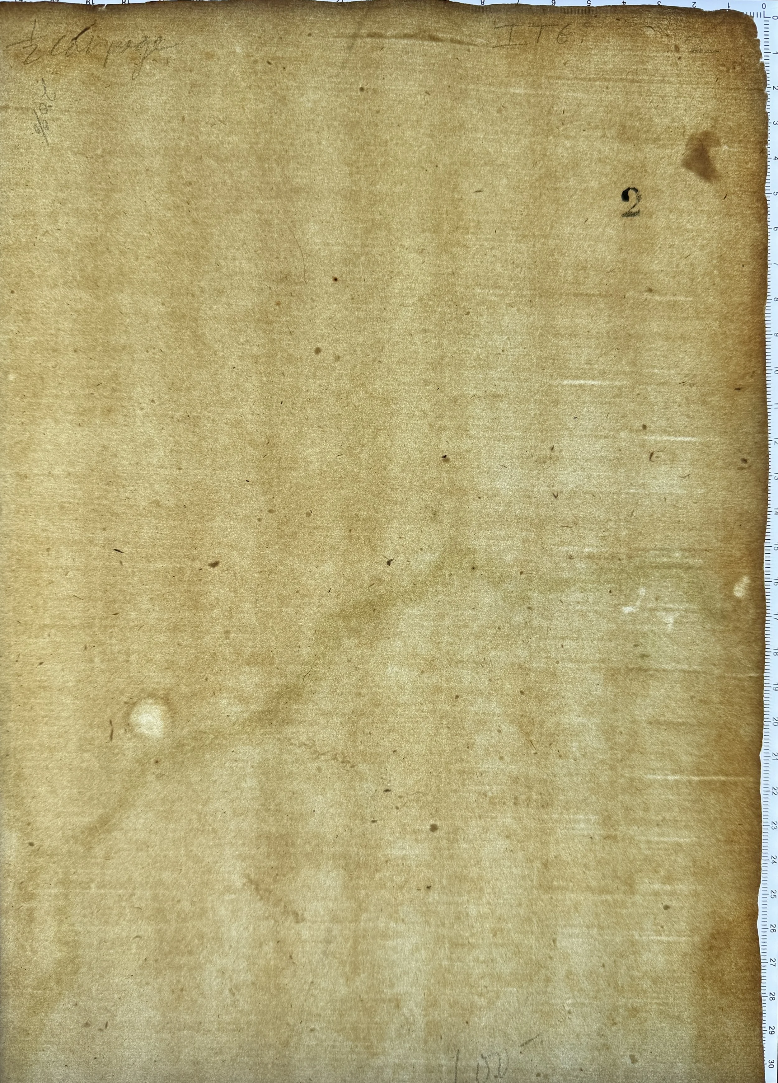 Damaged laid lines and a vatman's tear