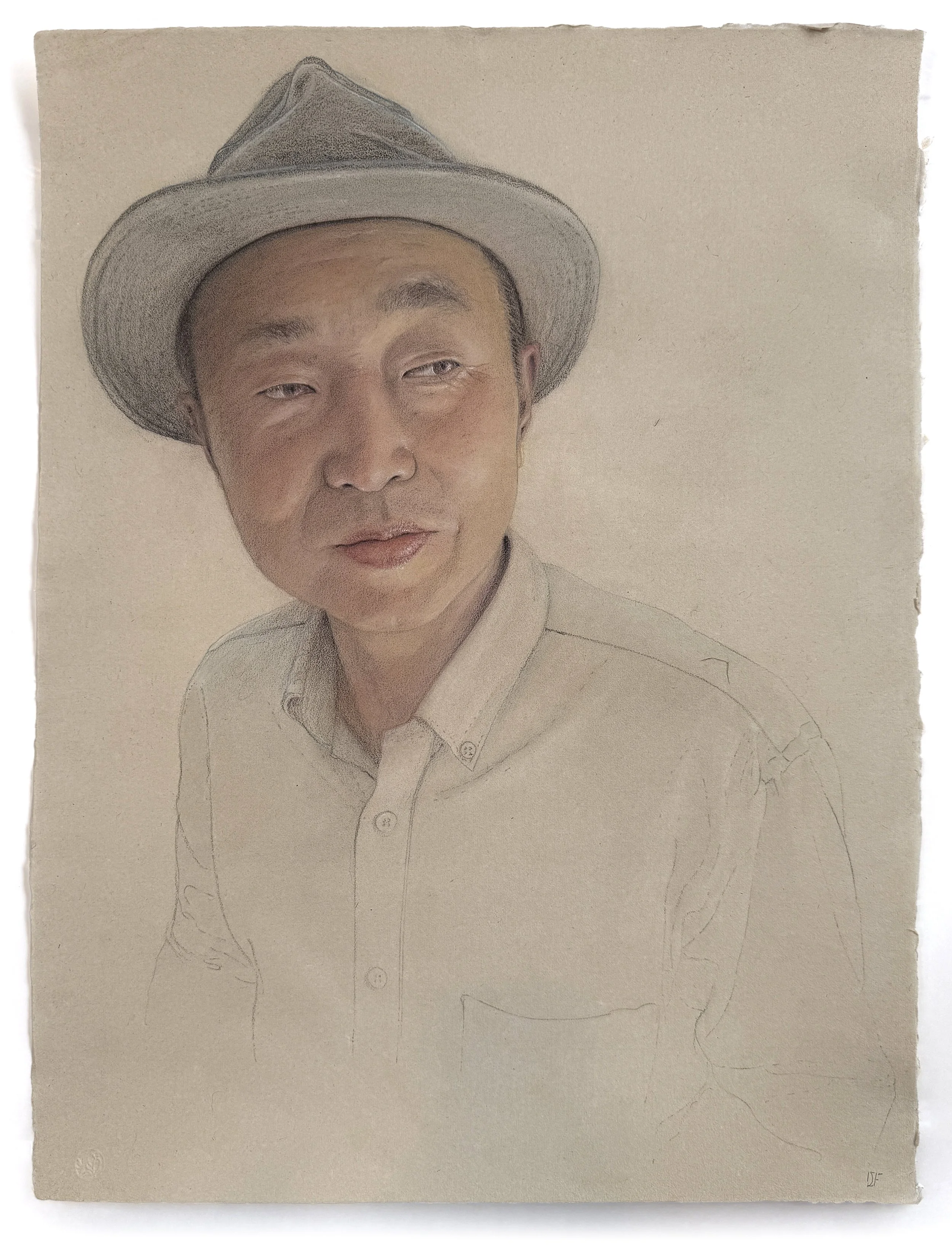 Portrait Jang Seong Woo Papermaker 