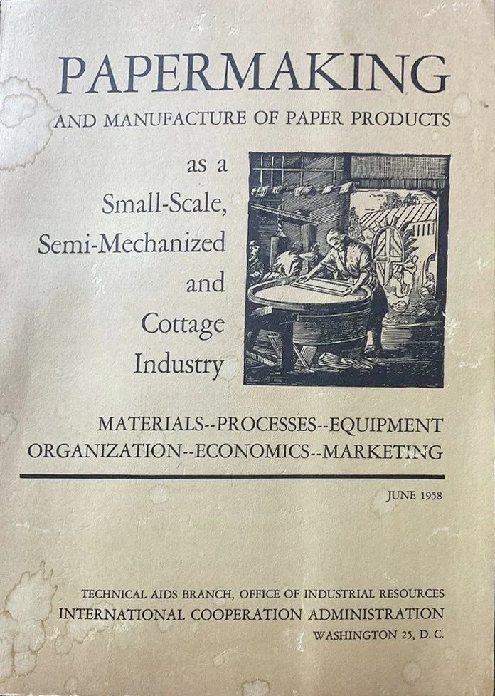 PAPERMAKING AND MANUFACTURE OF PAPER PRODUCTS as a Small-Scale, Semi-Mechanized and Cottage Industry, 1958, TECHNICAL AIDS BRANCH...
WASHINGTON 25, D. C.
pp. 116 - 121 (Defects of Paper)
