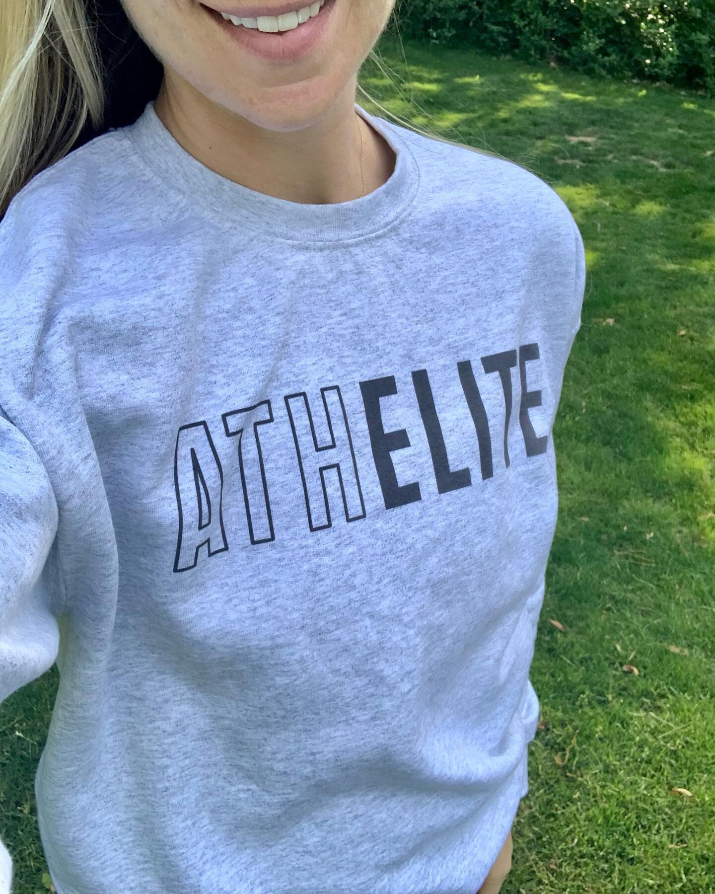 Warm up with us on a cool spring morning! 

Our Women&rsquo;s Crewneck Sweatshirt is perfect for those crisp mornings.

Shop our ATHELITE gear for effortless movement and style. Link in bio!