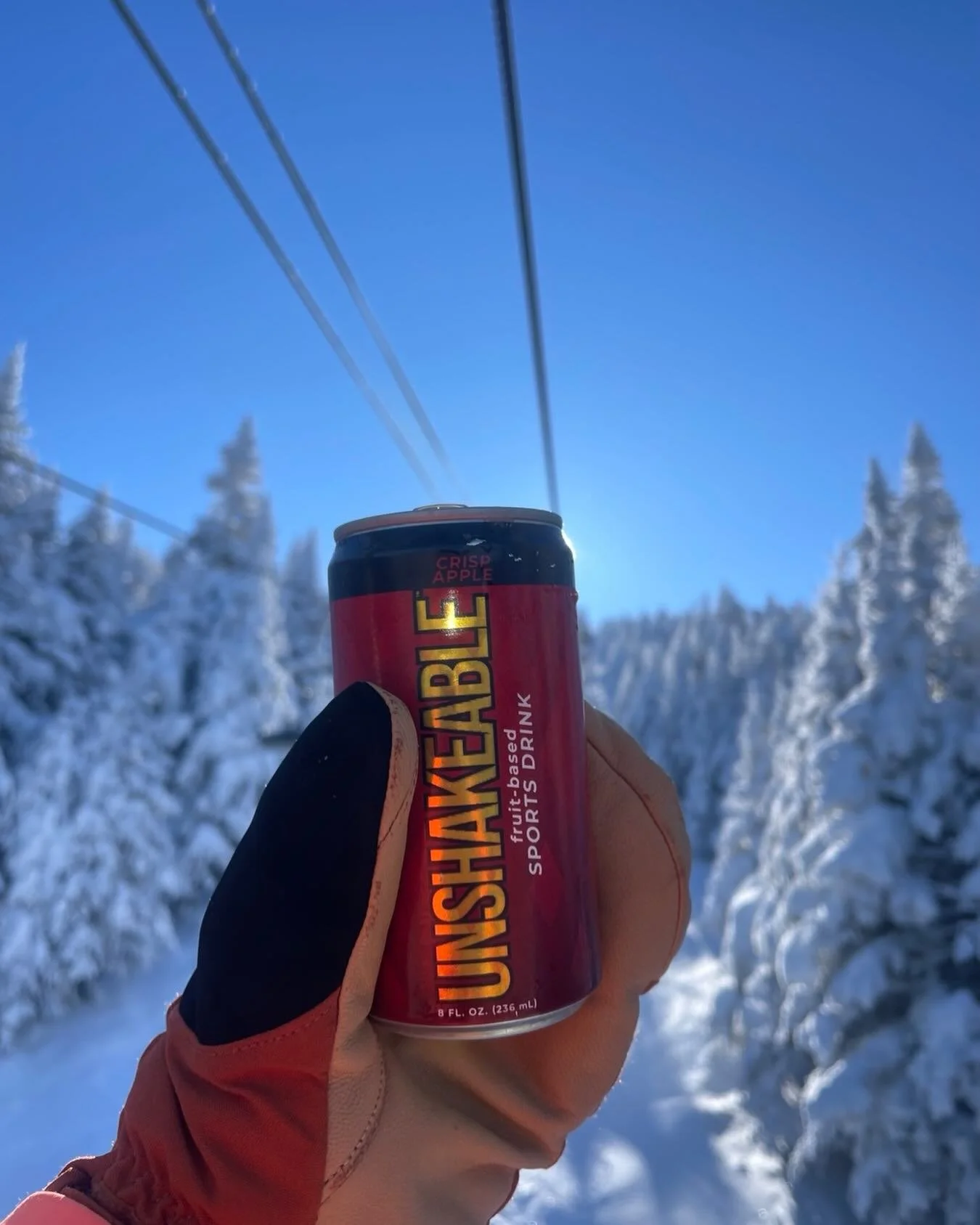 On the SLOPES in the northeast in MAINE @kyra_creatives said &ldquo;it was tasty!&rdquo; 

We love to see where you take your @unshakeable_tpfc SPORTS DRINK !!

Grab yours (link in bio!) and tag us to be featured on our social!

We are so grateful to
