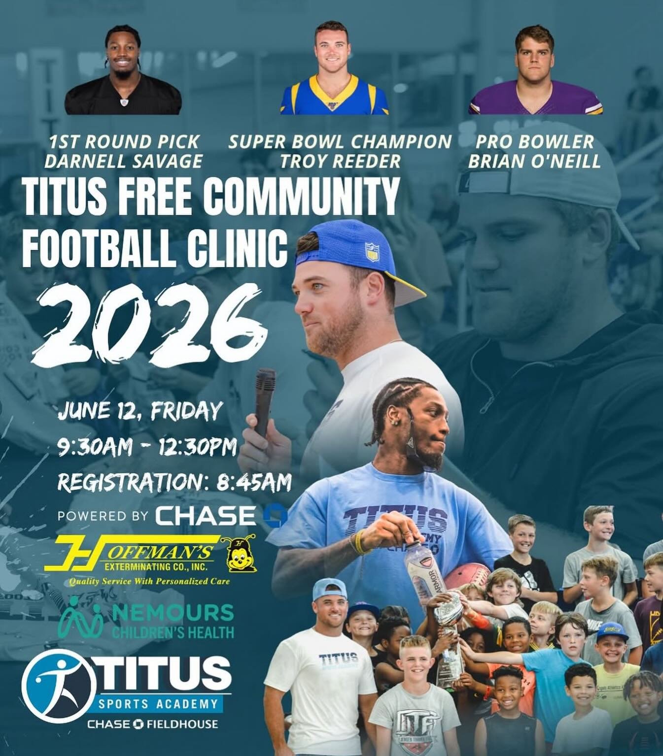 We&rsquo;re INVITED to set up a table with our UNSHAKEABLE Sports Drink!  What an honor @titussportsde THANK YOU!!

We can&rsquo;t wait to share our sports drink with your athletes and get their feedback! 

See you next week!! 

Let&rsquo;s Go!! 🏈

