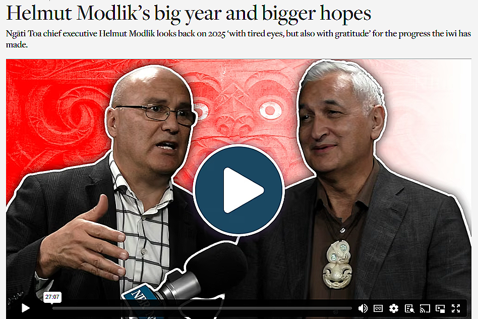 “We do what we can to enhance the well-being, prosperity and mana of our people”.