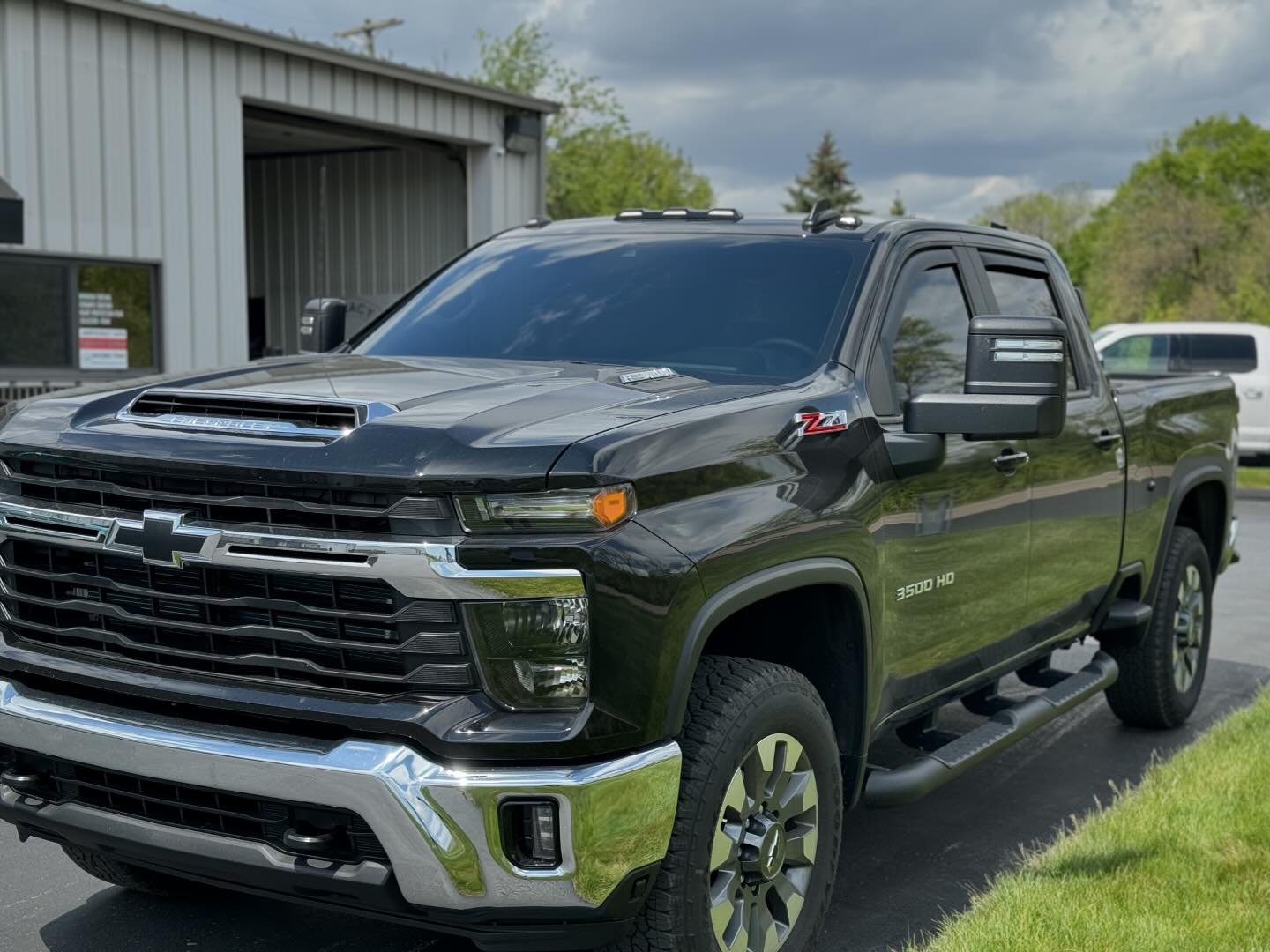 2024 Chevy Silverado 3500HD full cabin ceramic tint 15% sides, rear and 35% windshield. Who&rsquo;s next?