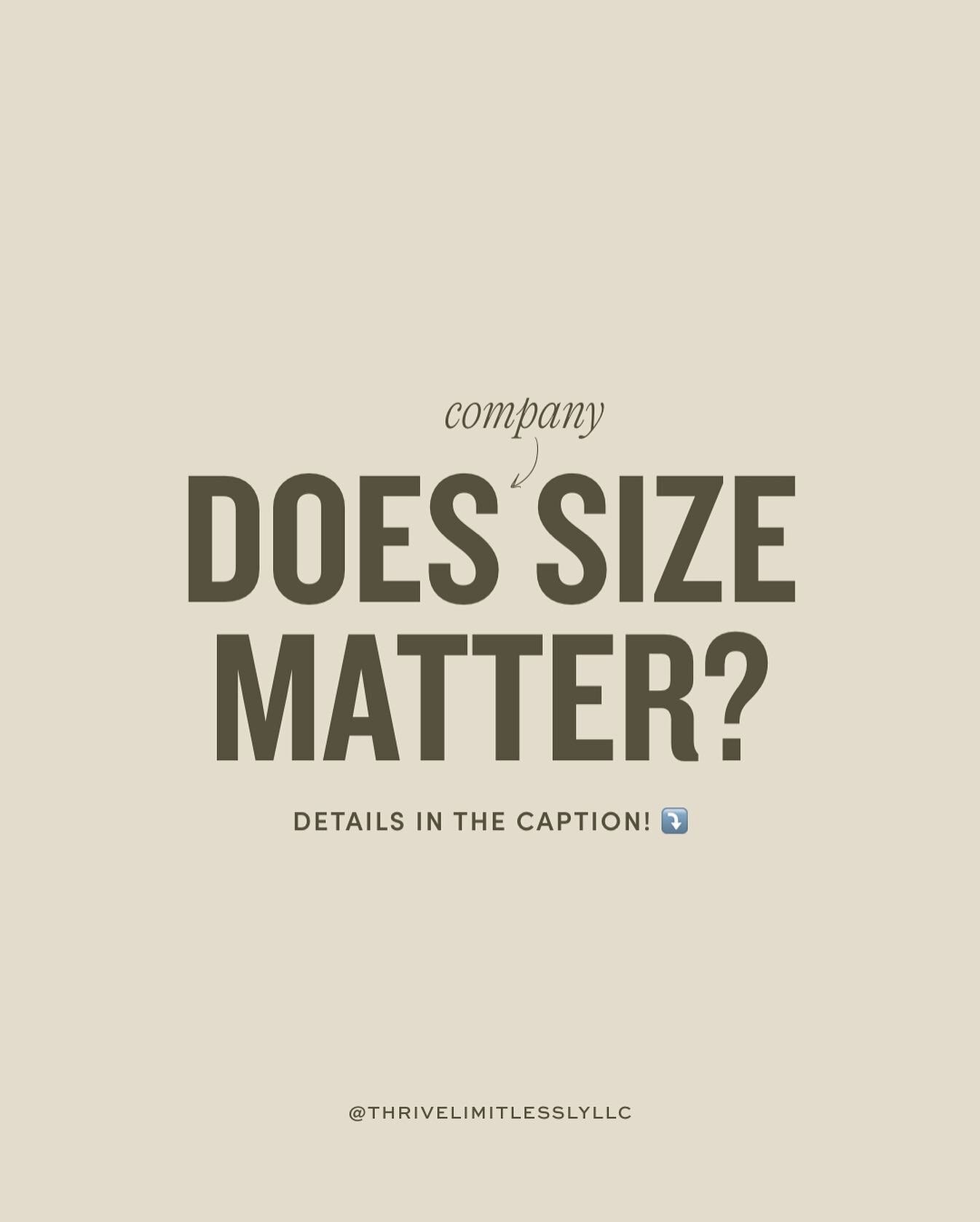 Does company size matter? We are going to go through the differences between company size and DEI impact.

Today, let's talk about the smaller sized companies and their connection to diversity alone.

According to the business wire, statistics show t