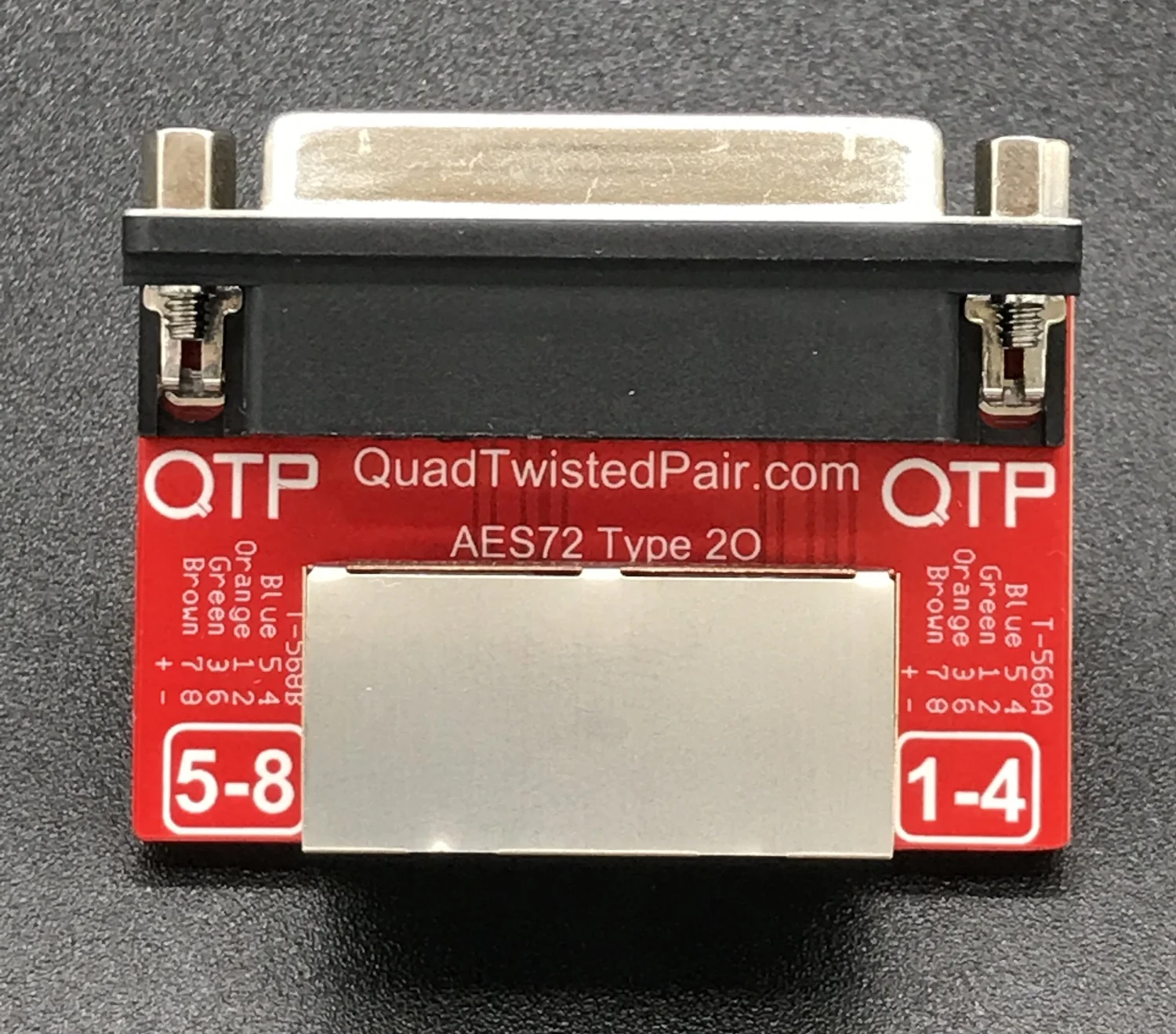 AES-72-2O to DB25-F Adapter — Catherine North Electronics