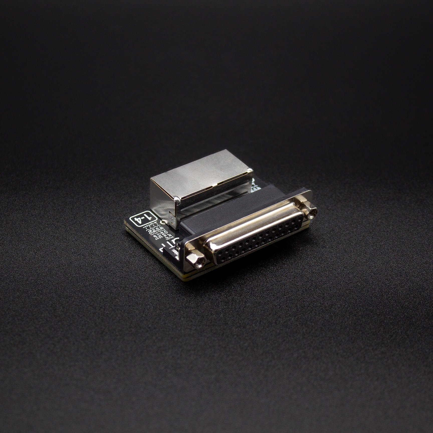 Quad Twisted Pair DSub F to RJ45 Cat5 AES72-4E