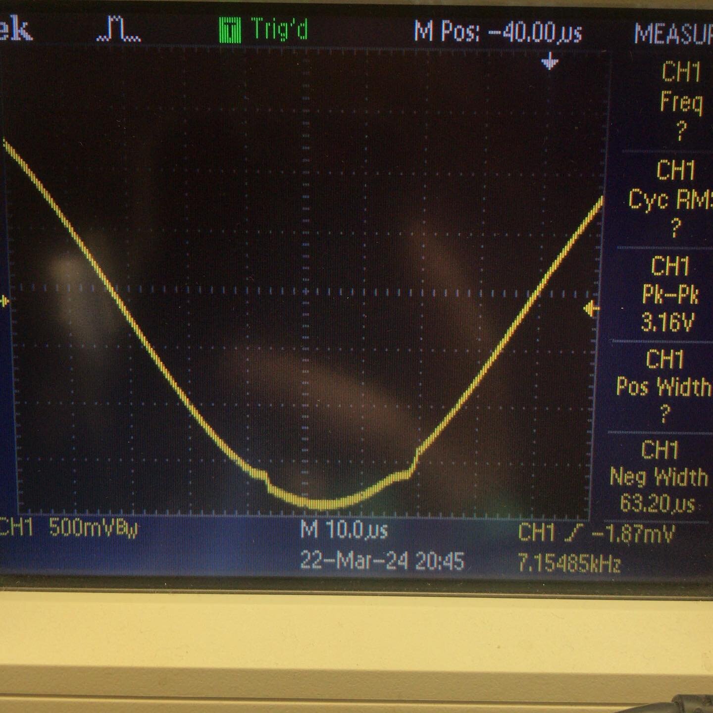 Well that&rsquo;s not nice to see out of a batch of opamps&hellip;
200 chips, garbage.
(It&rsquo;s the chips, not circuit. Other stock works perfectly.)

Just like old Nintendo games:
Fake copies are finding their way into mainstream supplies&hellip;