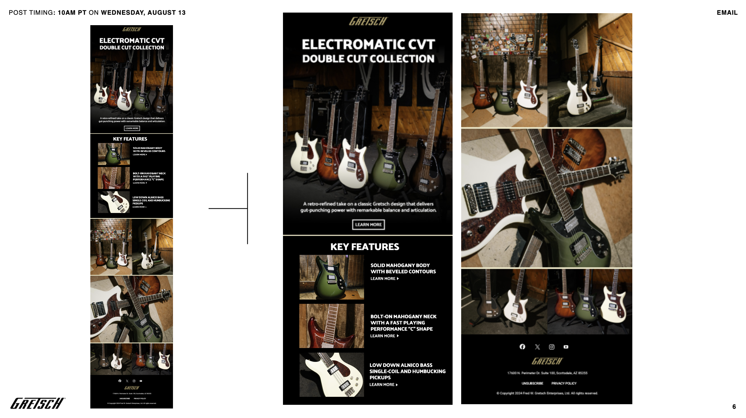Gretsch Electromatic® CVT Double-Cut with Wraparound
