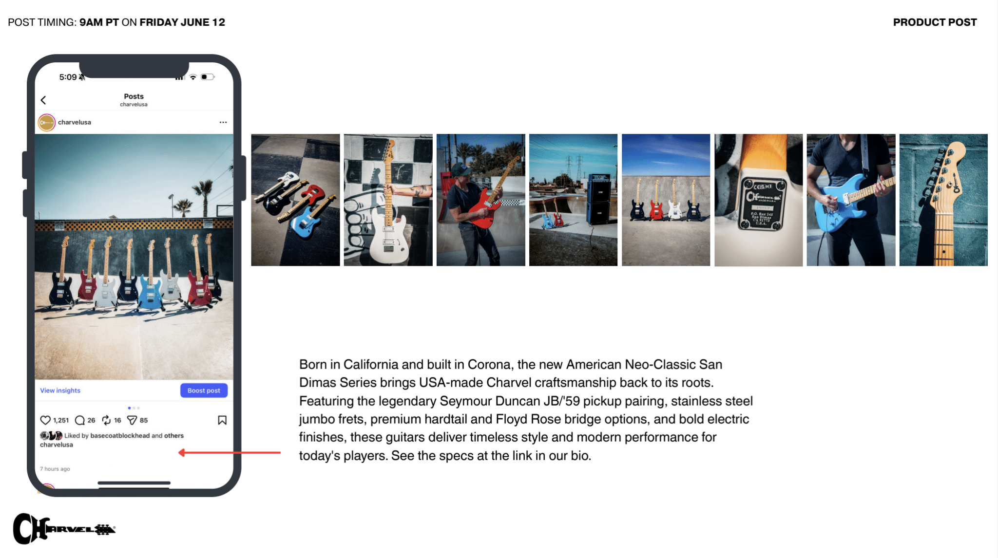 Product Launch Carousel