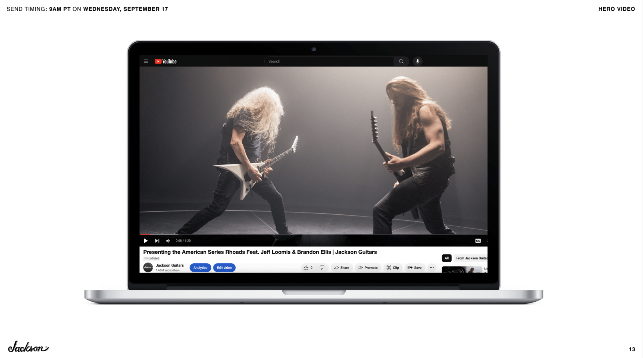 Demo Video With Jeff Loomis & Brandon Ellis