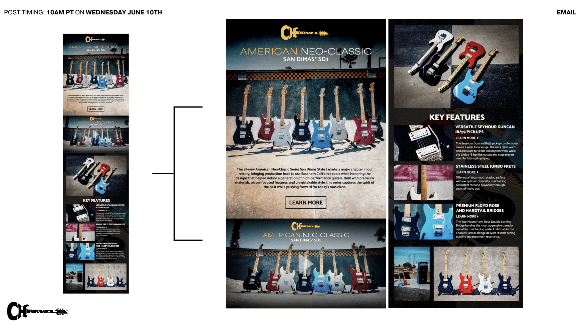 Email Send To Charvel Mailing List