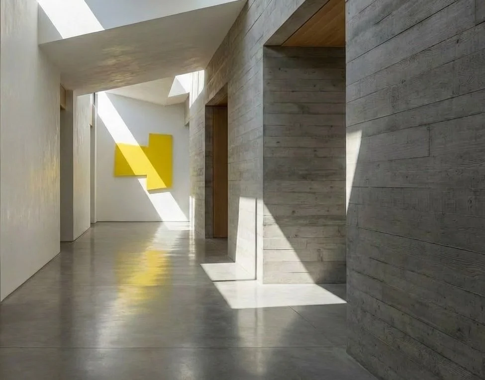 final yellow piece in S Holl corridor.jpg