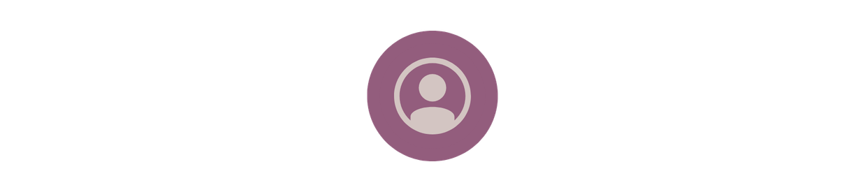 Purple Testimonial Person Icon