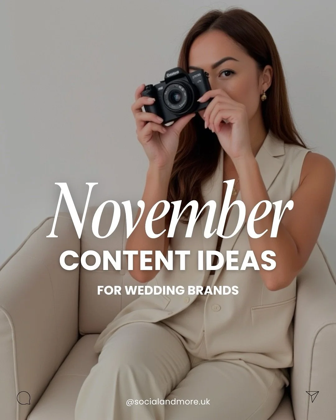 I&rsquo;ve put together&nbsp;50 PLUG-AND-PLAY HOOKS&nbsp;you can use this month, suitable for any creative business, especially for wedding planners and photographers. 

💬 Comment&nbsp;NOVEMBER&nbsp;below and I&rsquo;ll send them straight to you.

#