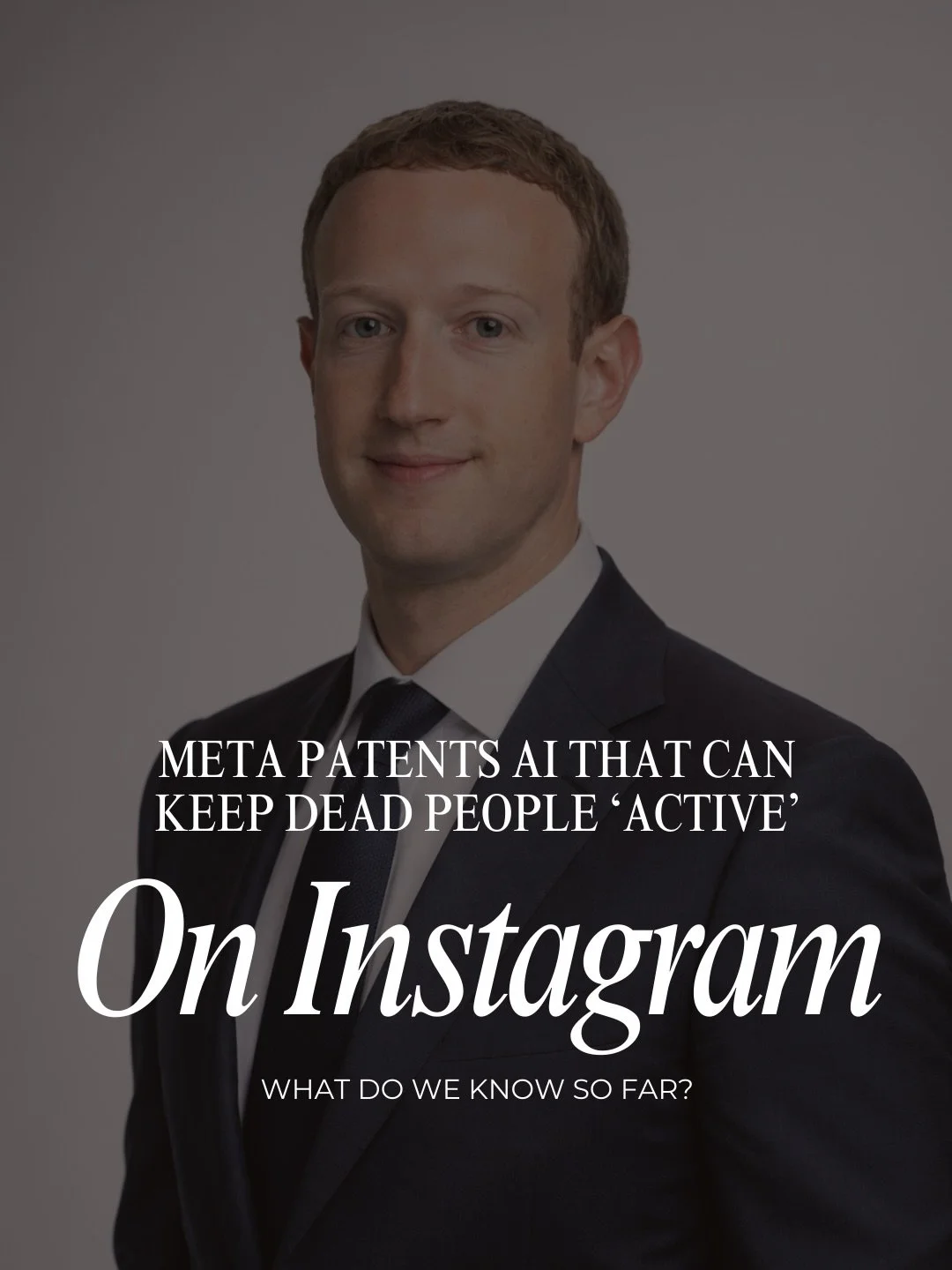 While the patent was filed by their chief technology officer Andrew Bosworth the company says they have no actual plans to build this right now.

But seriously&hellip; wth? 🤯 No, thank you 😤

#metaai #socialmediamarketing #socialmediaagency #social