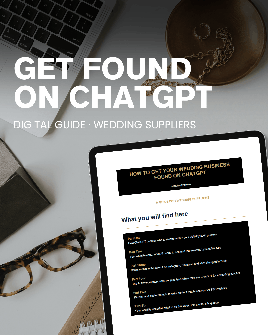 How to Get Found on ChatGPT Guide for Wedding businesses