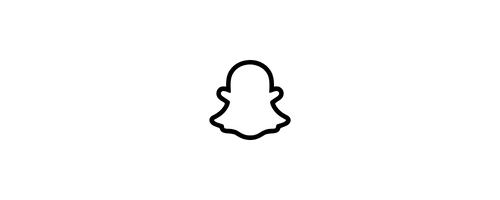 Snapchat logo. social media management for wedding businesses