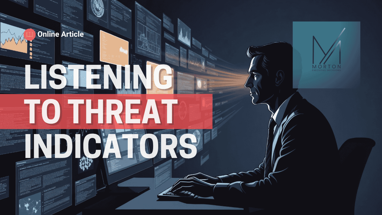 Protective Intelligence: Listening to Threat Indicators