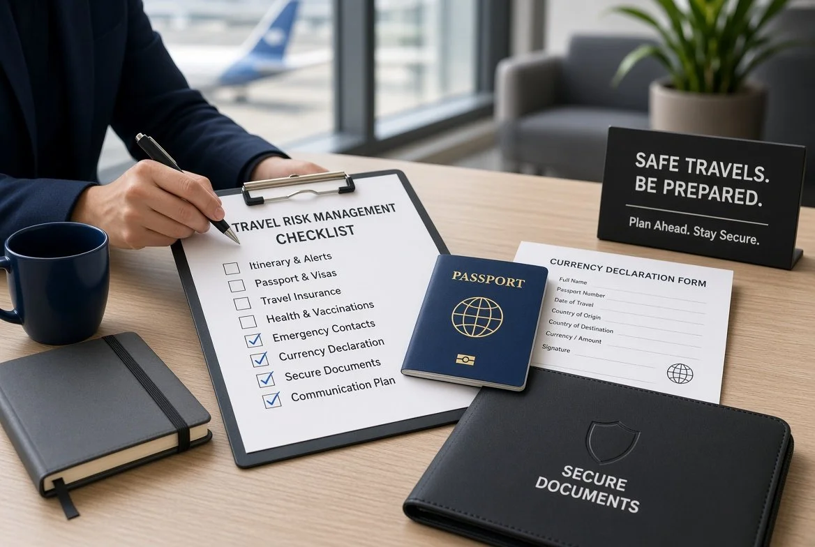 Financial Travel Checklist