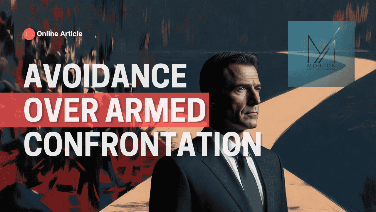 Protection Agents: Avoidance Over Armed Confrontation