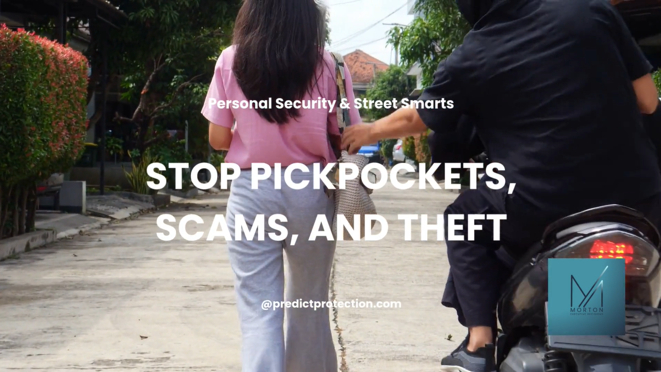 Stop Pickpockets, Scams &amp; Theft