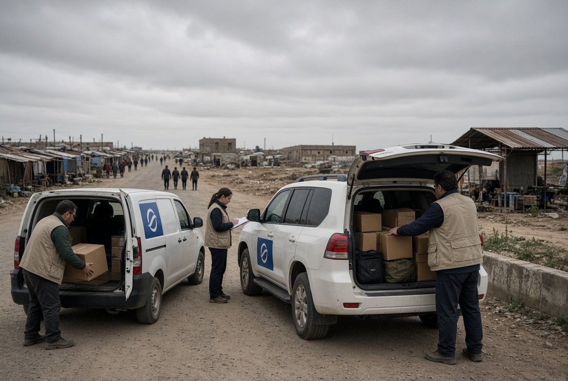 Aid Organization Leaving