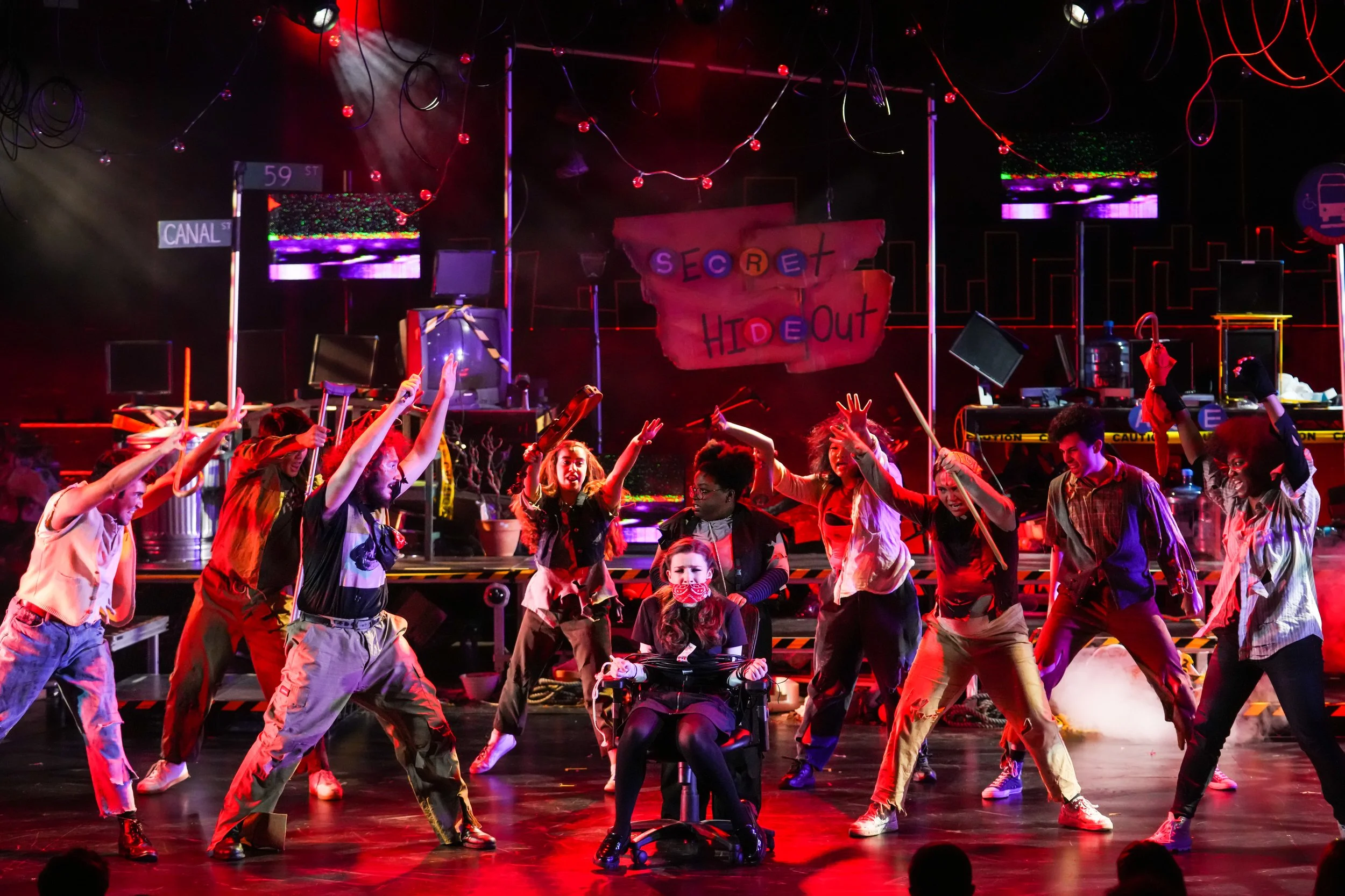 Urinetown at Manhattan School of Music Photo by Steven Pisano