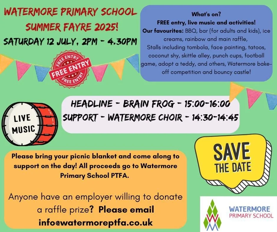 Watermore Summer Fayre