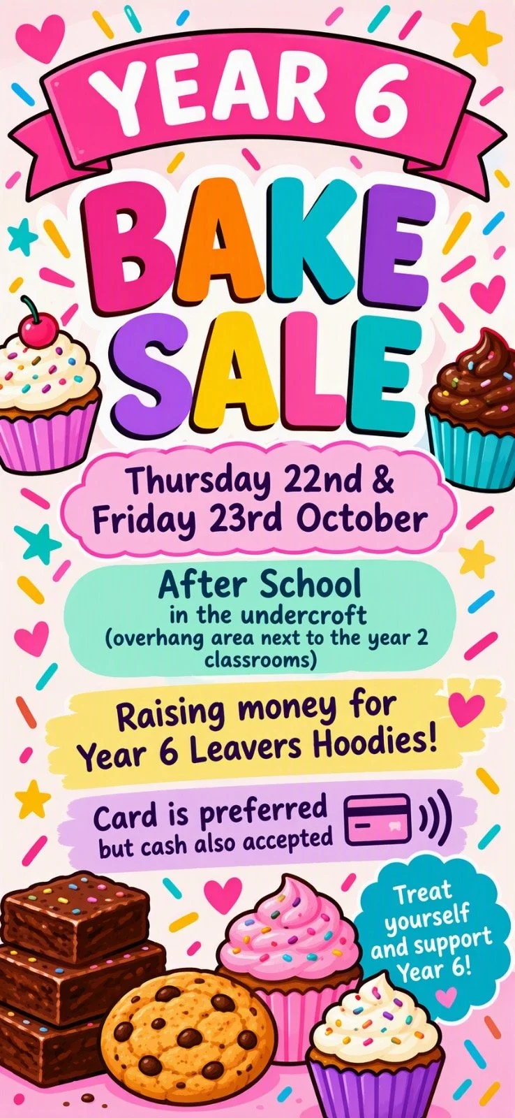 Year 6 Bake Sale