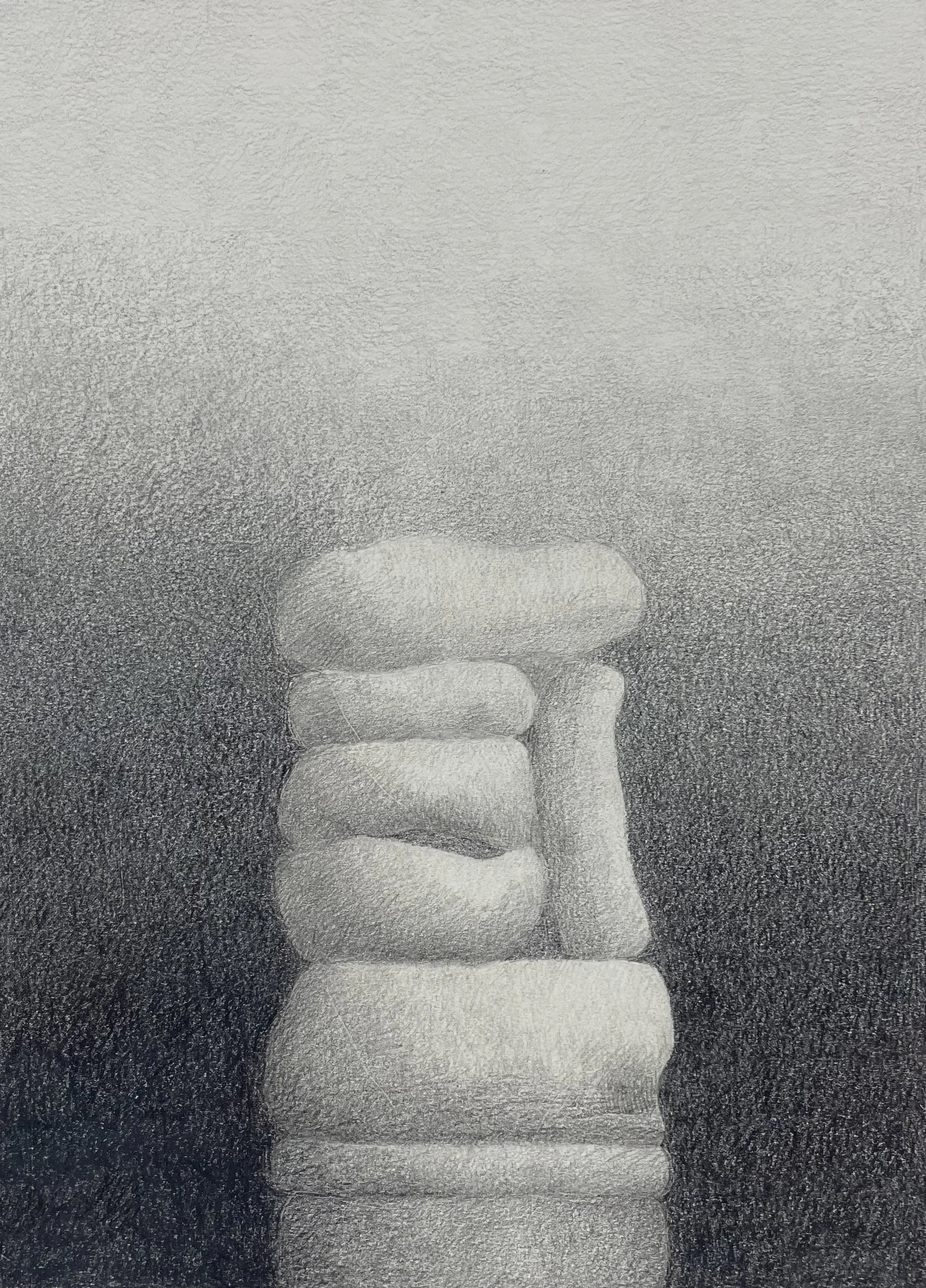  What To Do If All Else Fails 2  Colored pencil and graphite  11” x 8”