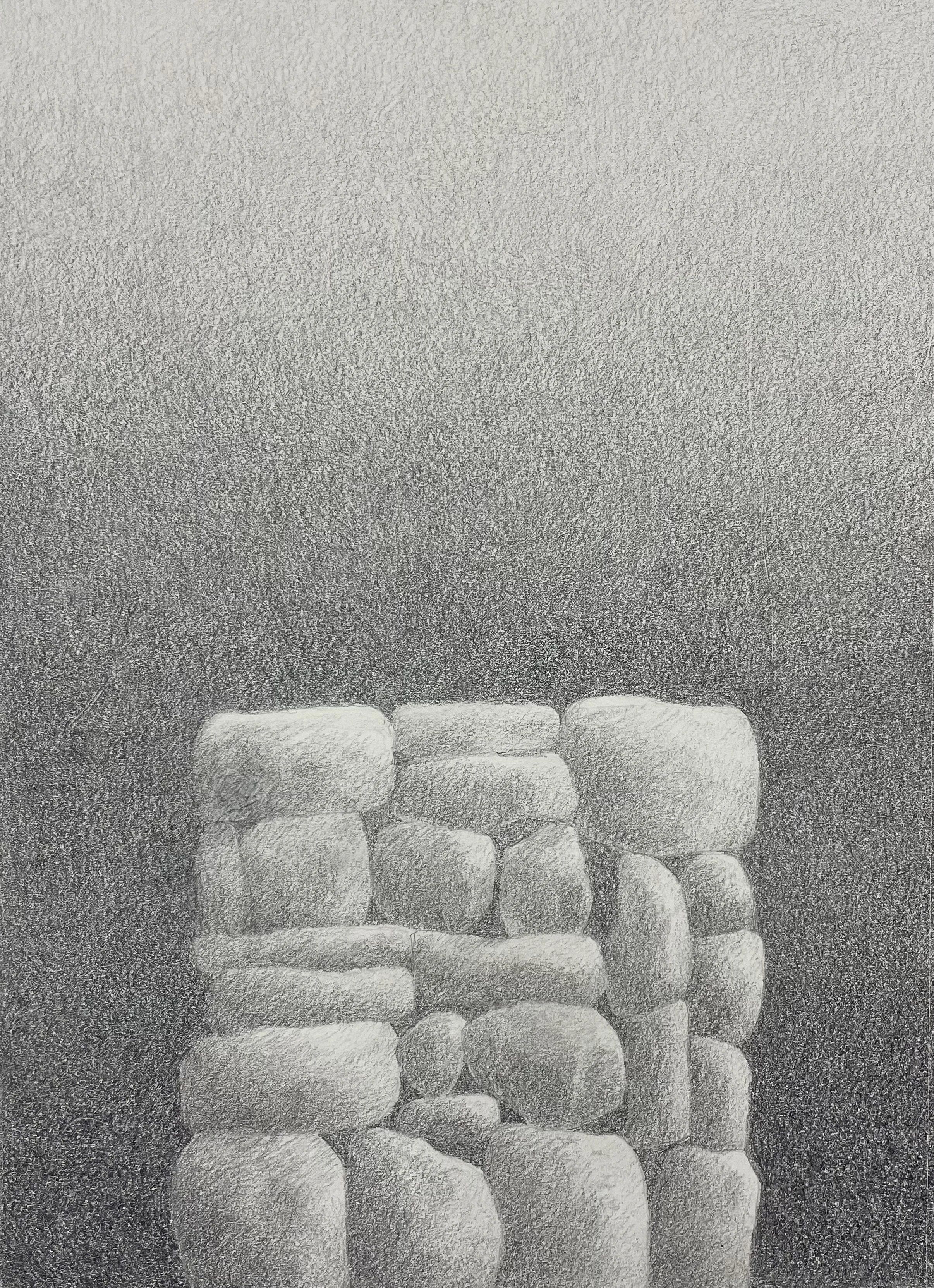  What To Do If All Else Fails 4  Colored pencil and graphite on paper  12” x 8”