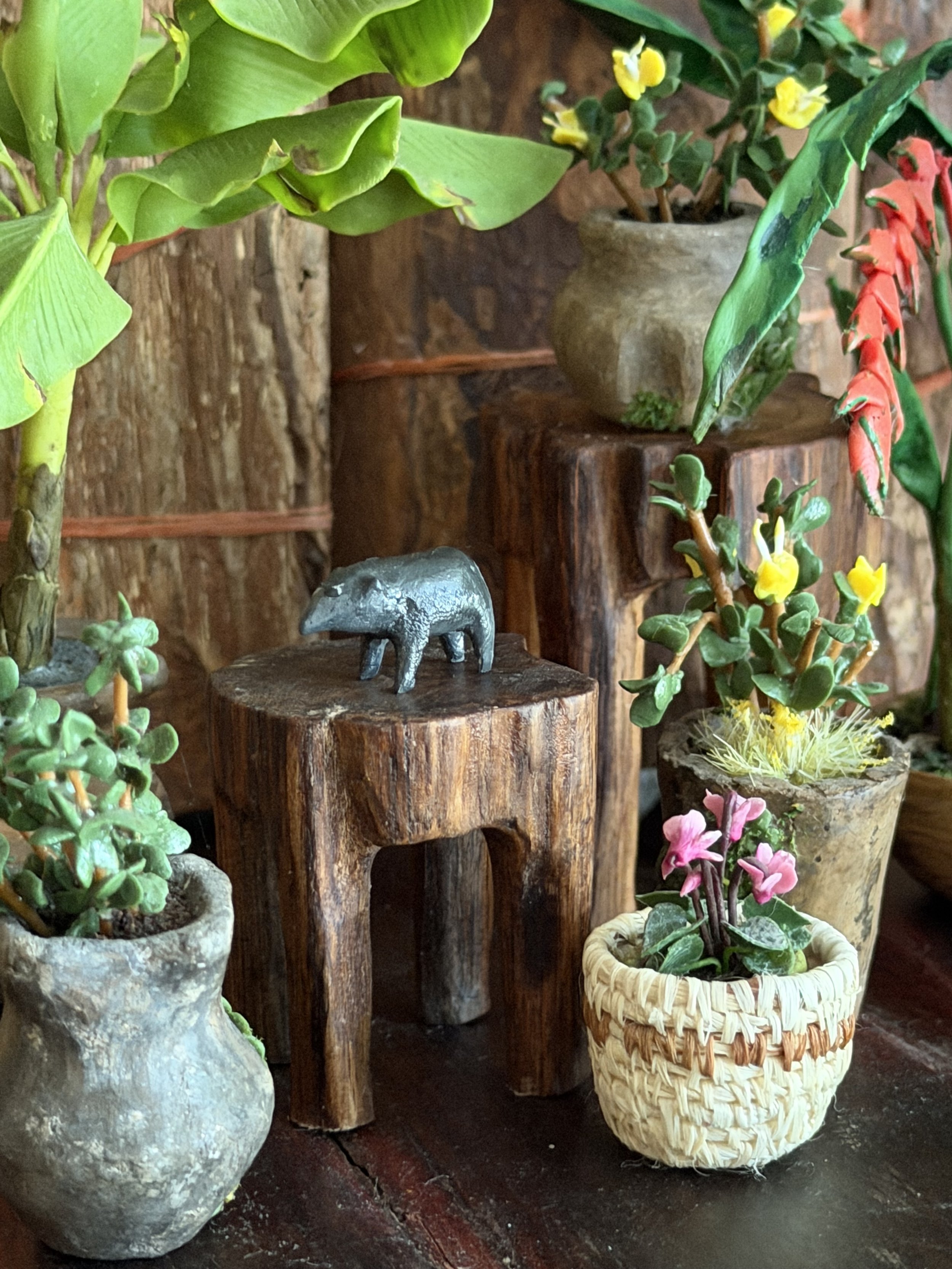Isamani Shipibo Tapir Sculpture