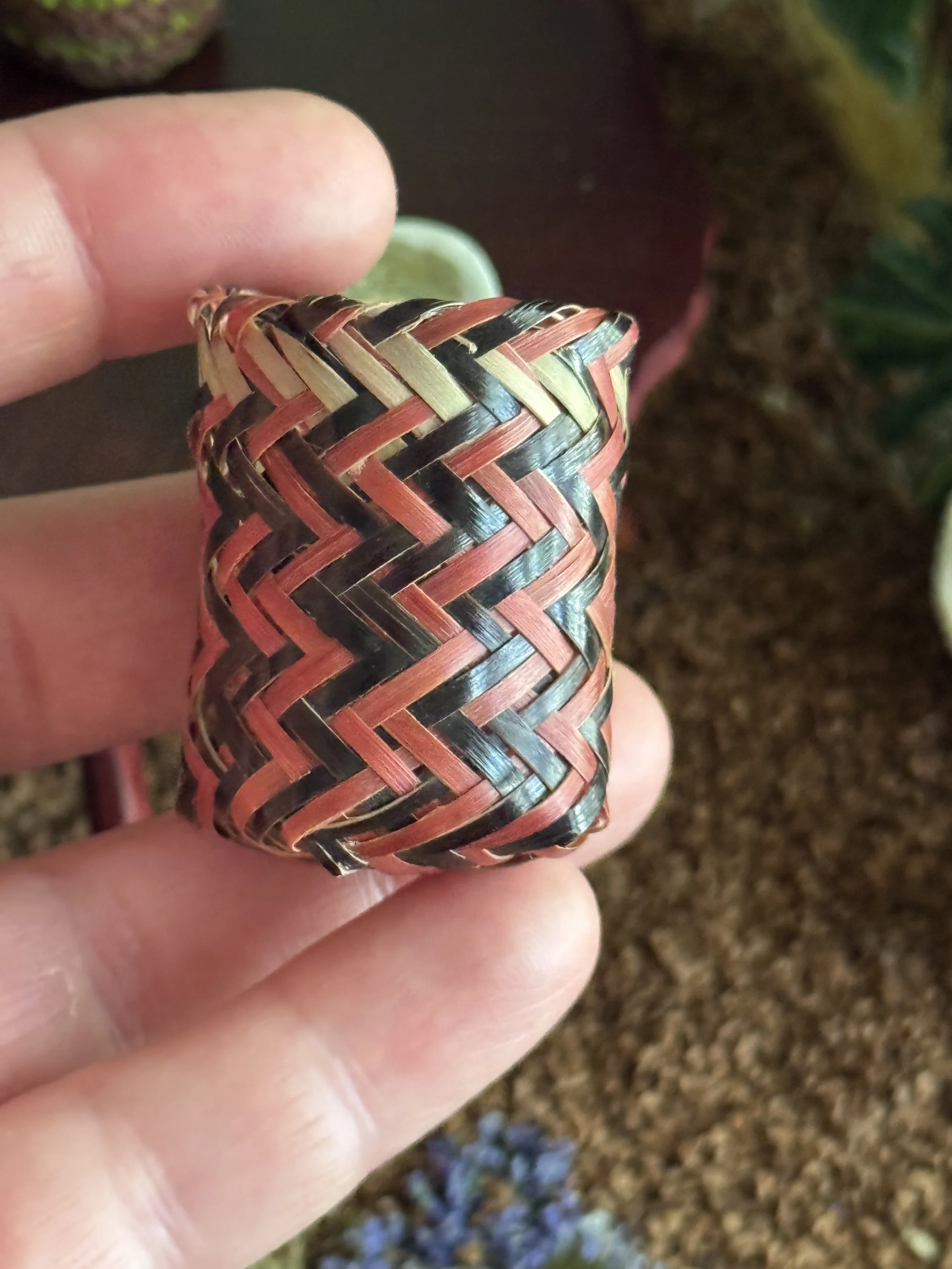 Traditional Utility Basket Three Tone