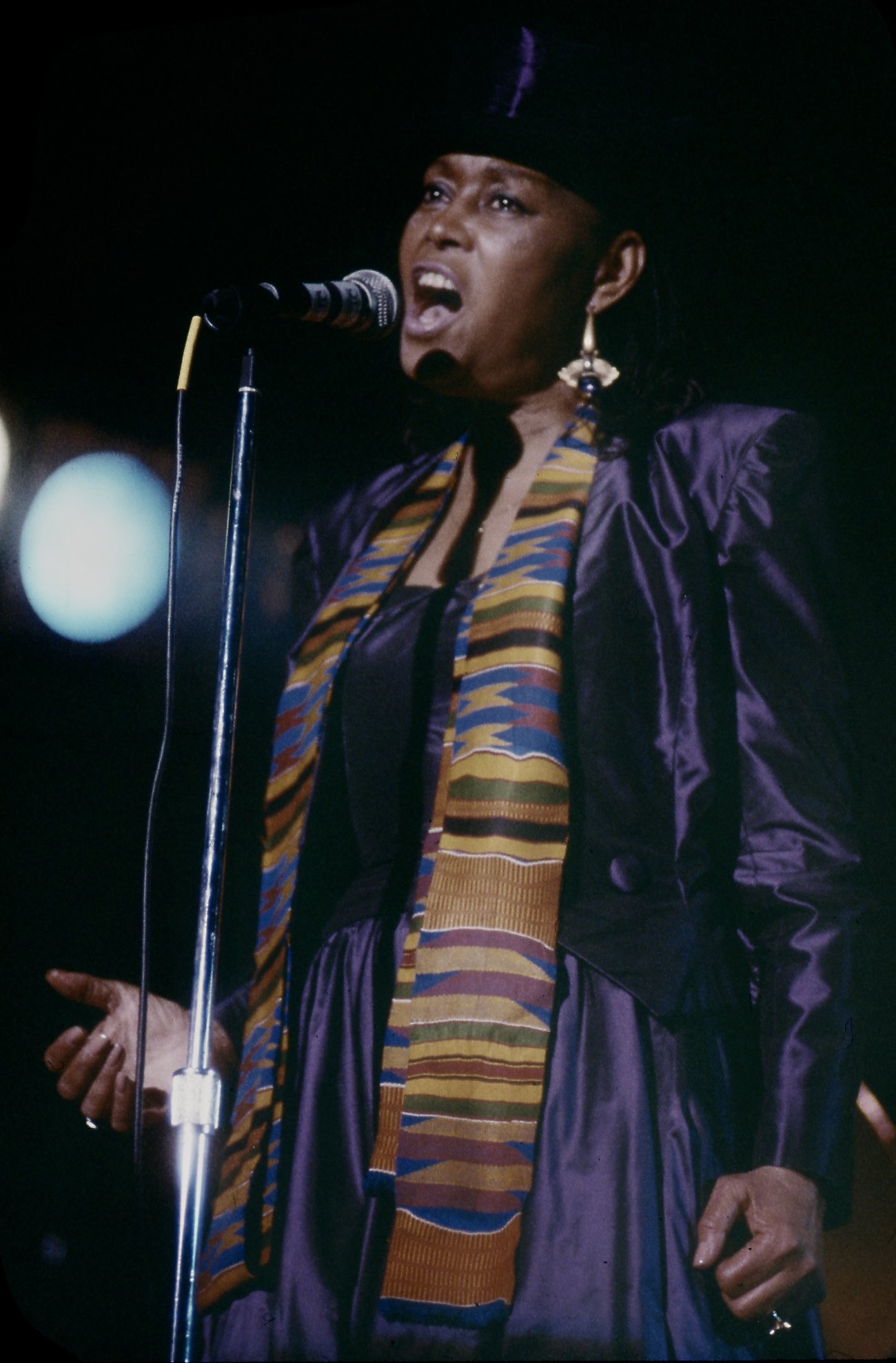 Abbey Lincoln. Photo by Maurice Robertson.