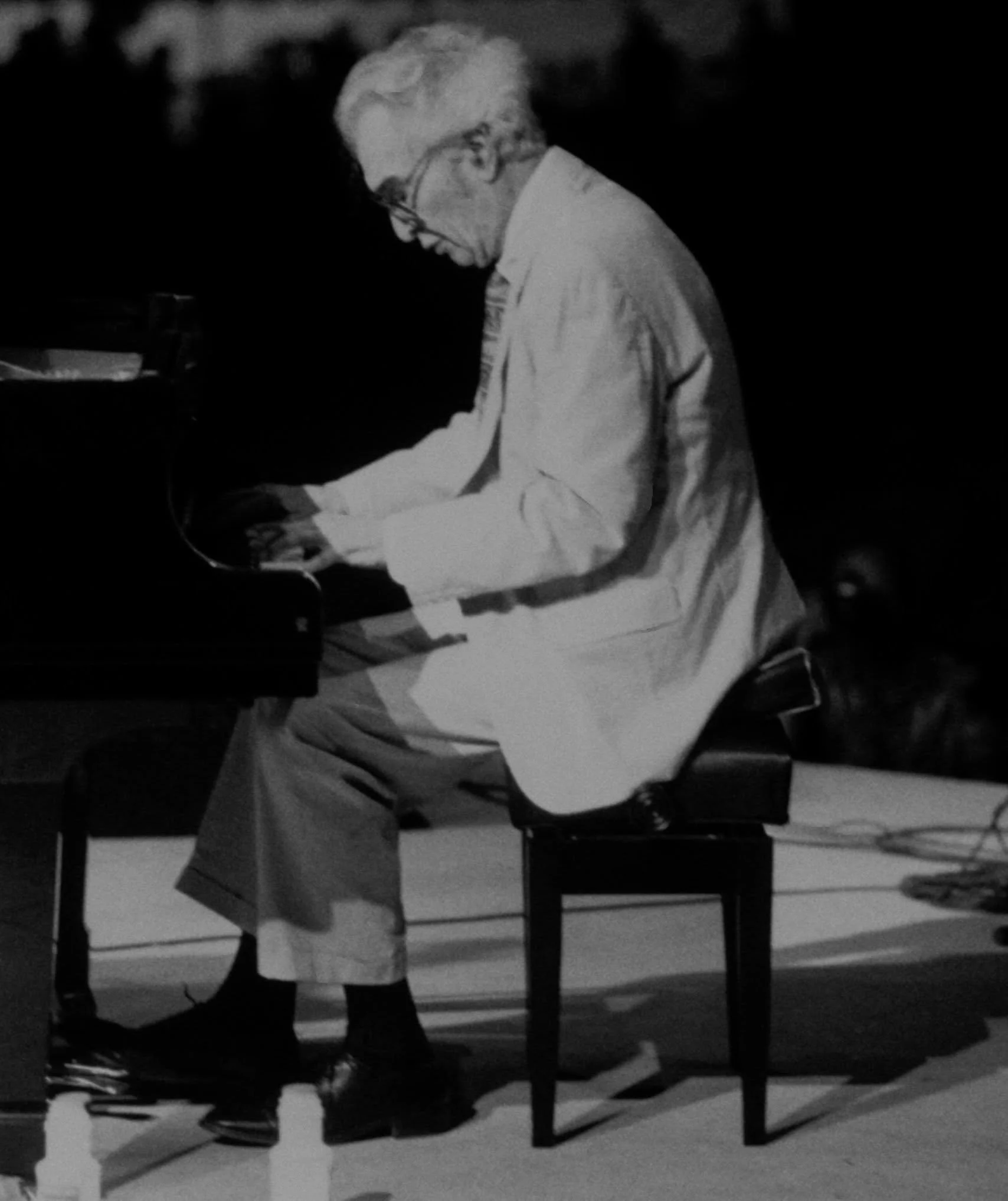 Dave Brubeck. Photo by Maurice Robertson.