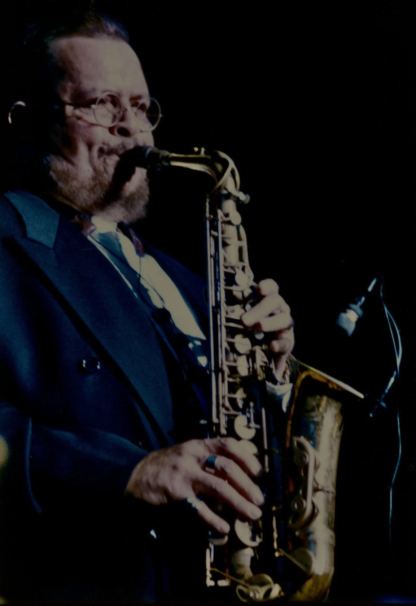 Jackie McLean. Photo by Maurice Robertson.