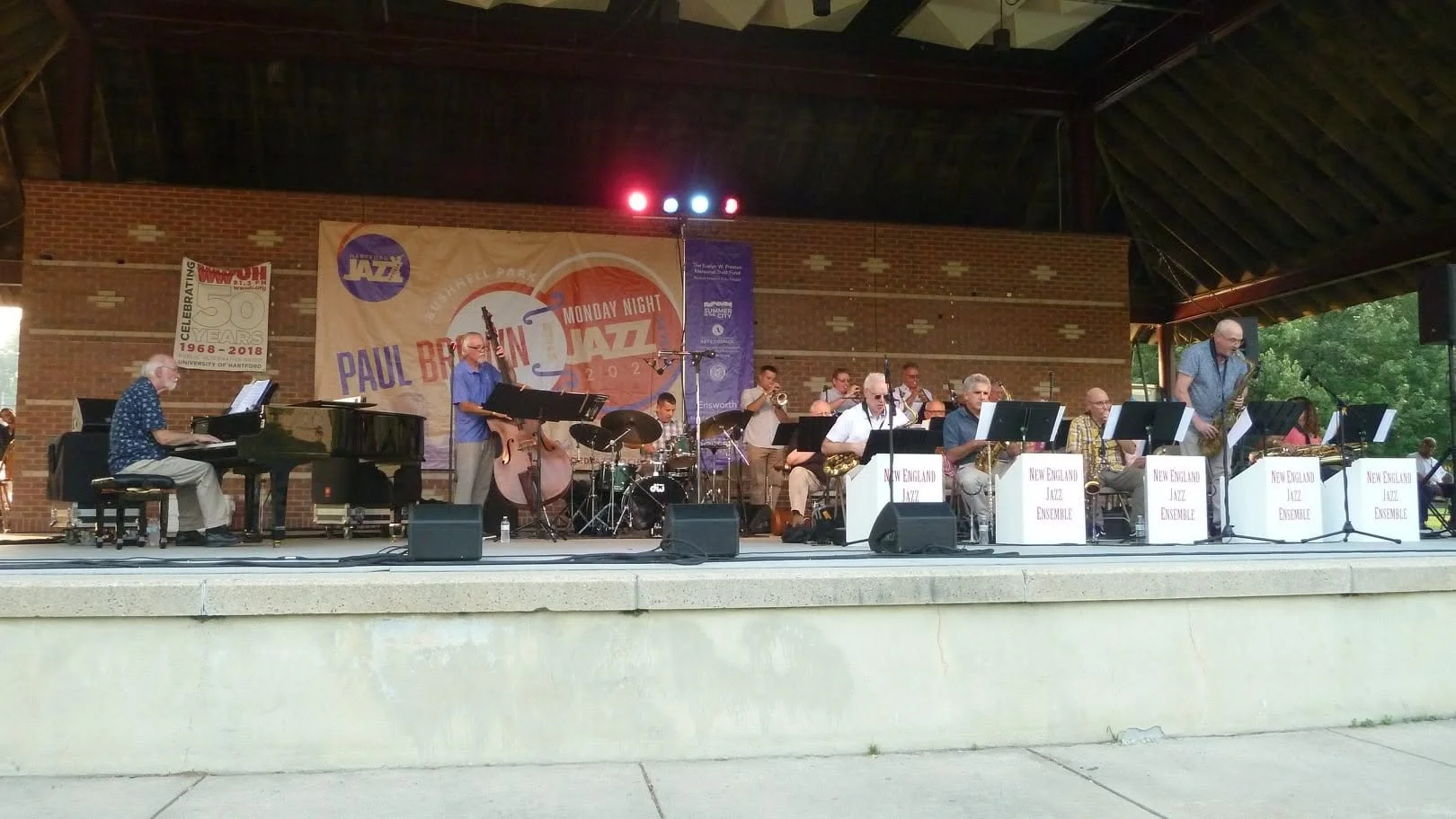 New England Jazz Ensemble. Photo by Maurice Robertson.