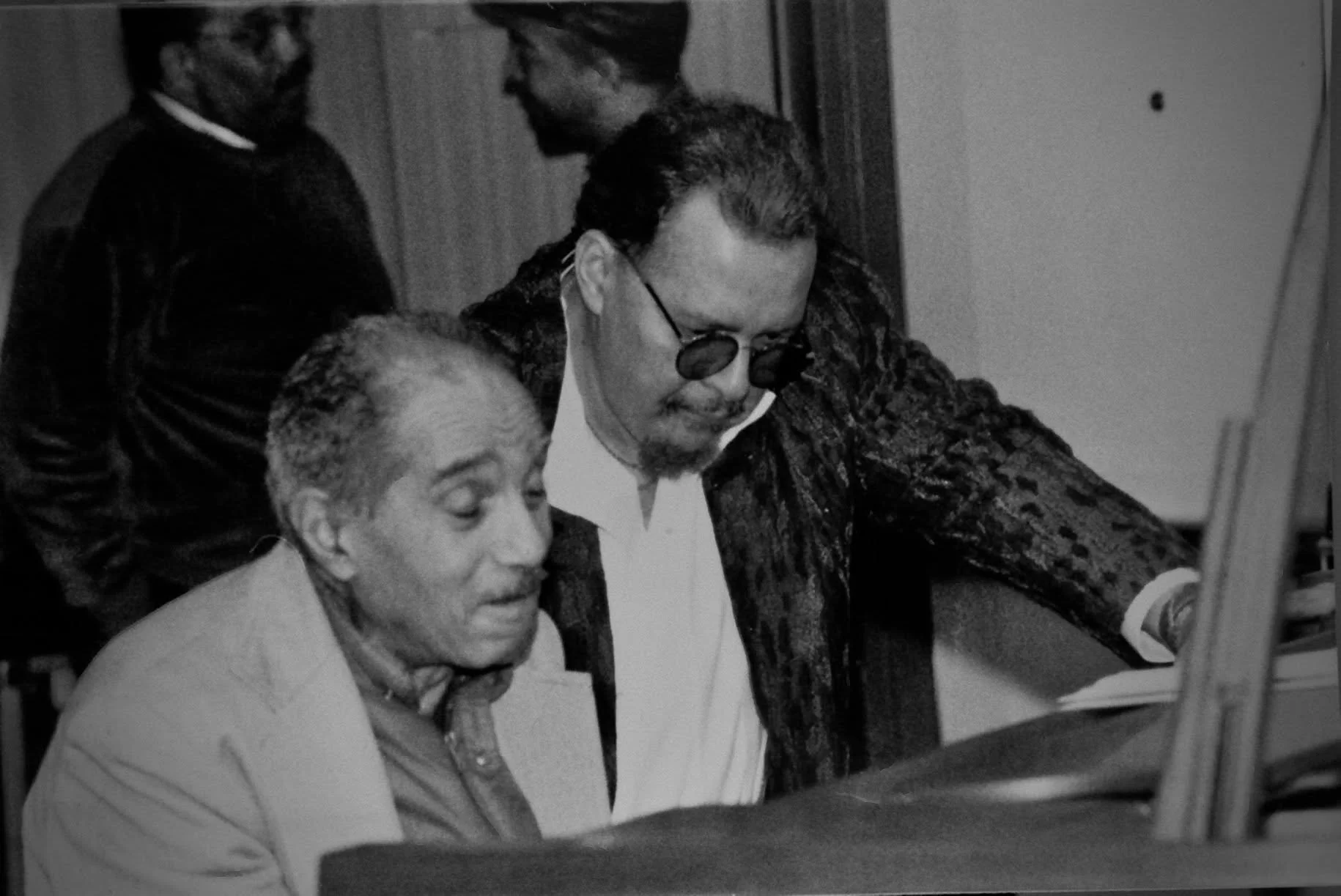 Duke Moorehead & Jackie McLean. Photo by Maurice Robertson.