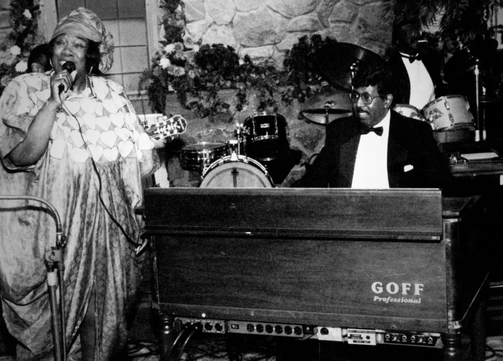 Kitty Kathryn & Jimmy McGriff. Photo by Maurice Robertson.