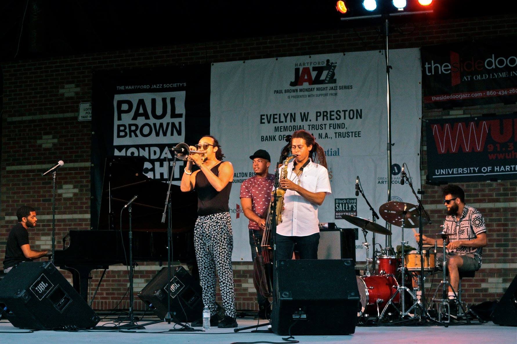 The Crooker Band. Photo by Maurice Robertson.