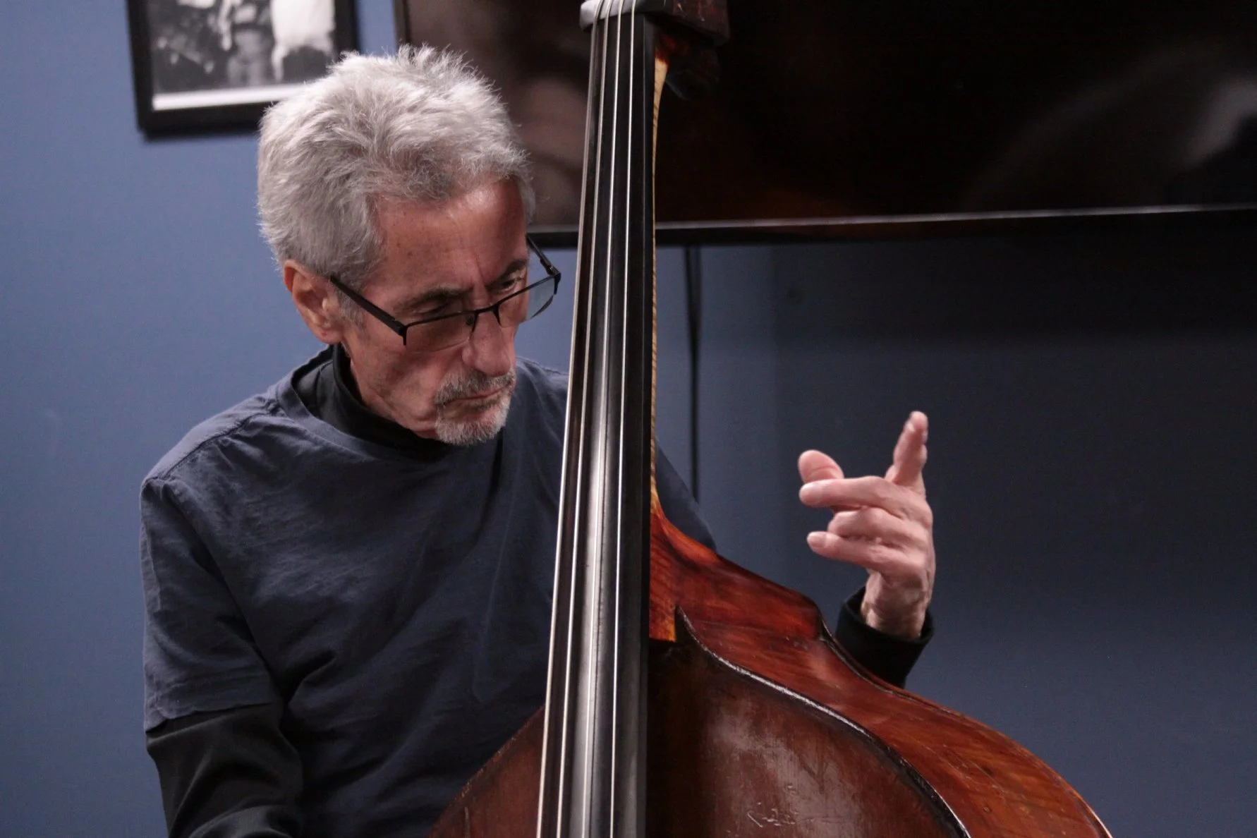Mario Pavone. Photo by Maurice Robertson.