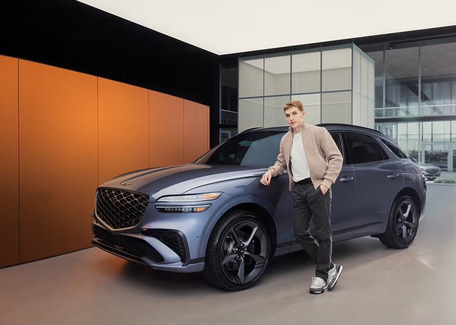 LANE HUTSON x GENESIS GV70