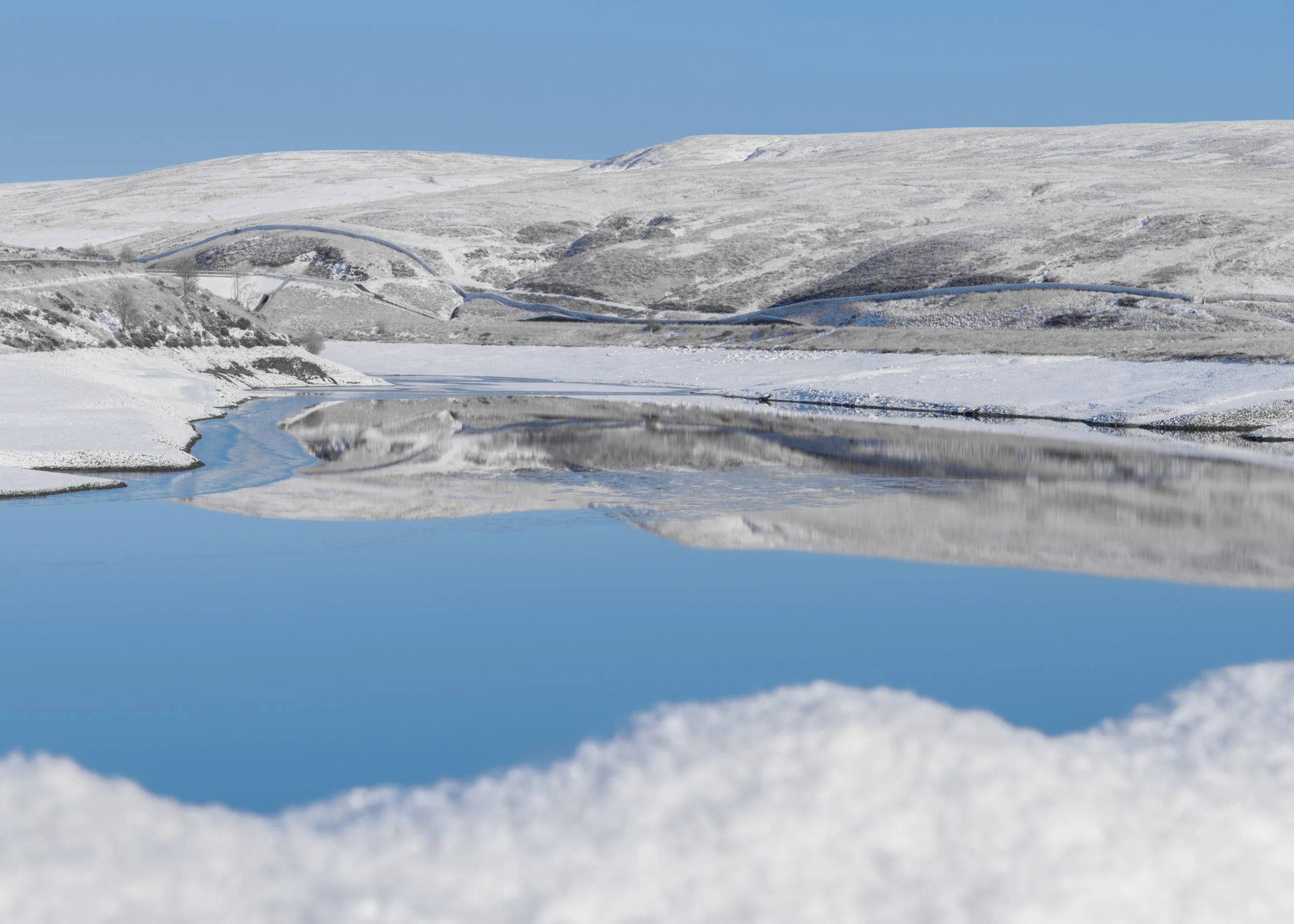 Walshaw Dean Reservoir: A Winter’s Dream in the South Pennines